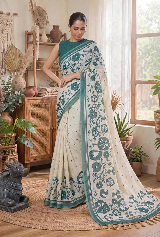 Vastrangan floral digital print saree wholesale clothing suppliers in india